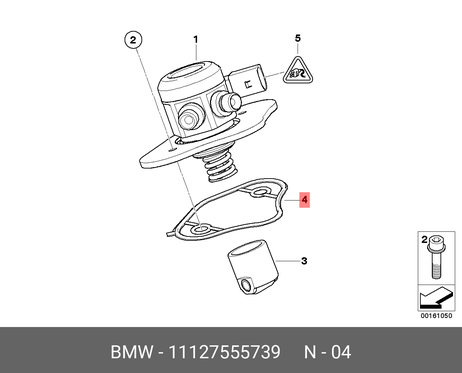 фото BMW 11 12 7 555 739 Прокладка, крышка головки цилиндра BMW 11 12 7 555 739 Прокладка, крышка головки цилиндра