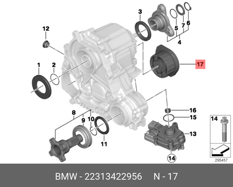 фото BMW 22 31 3 422 956 Подушка коробки передач | зад | BMW 22 31 3 422 956 Подушка коробки передач | зад |