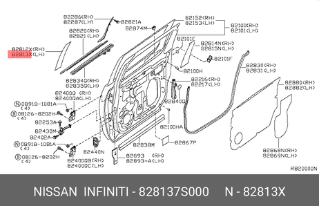 фото Nissan 82813-7S000 Датчик кислородный Nissan 82813-7S000 Датчик кислородный