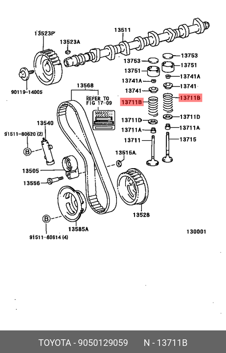 фото Toyota 90501-29059 Пружина ходовой части Toyota 90501-29059 Пружина ходовой части