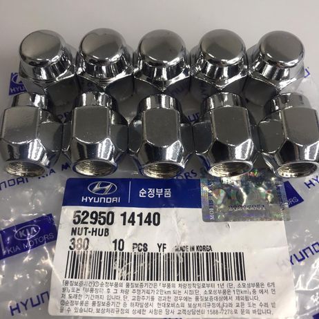 фото Hyundai/Kia 52950-14140 Гайка колесная Hyundai/Kia 52950-14140 Гайка колесная