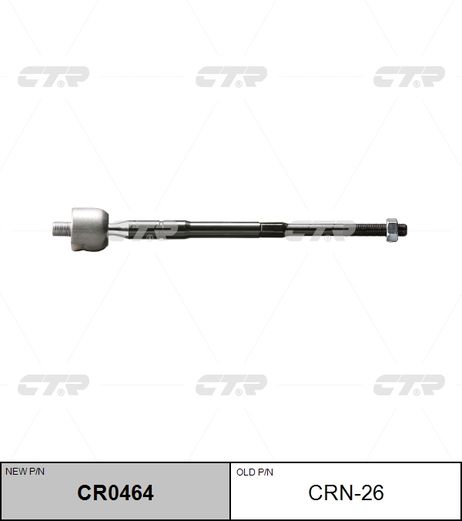 фото CTR CRN-26 Снят, замена cr0464 Тяга рулевая | перед прав/лев | CTR CRN-26 Снят, замена cr0464 Тяга рулевая | перед прав/лев |