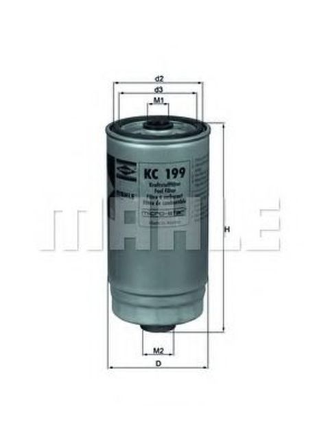 фото Knecht KC 199 Фильтр топливный Knecht KC 199 Фильтр топливный