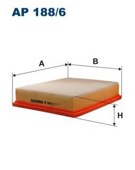 фото FILTRON AP188/6 Фильтр воздушный saab FILTRON AP188/6 Фильтр воздушный saab