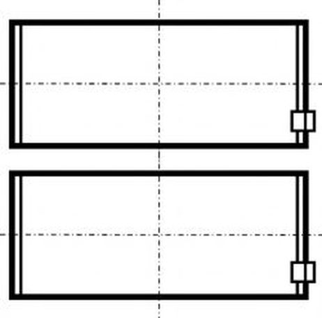фото Kolbenschmidt 79 331 600 Шатунный подшипник Kolbenschmidt 79 331 600 Шатунный подшипник