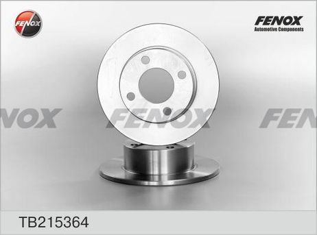 фото Fenox TB215364 Диск тормозной | зад прав/лев | Fenox TB215364 Диск тормозной | зад прав/лев |
