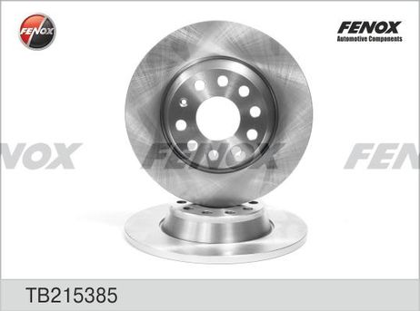 фото Fenox TB215385 Диск тормозной | зад прав/лев | Fenox TB215385 Диск тормозной | зад прав/лев |