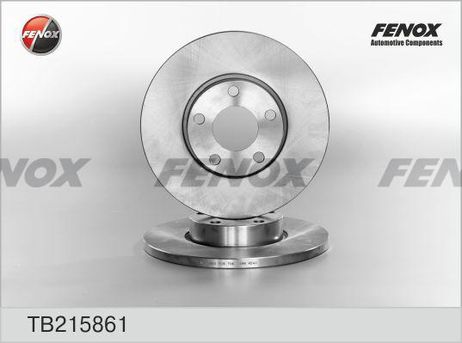 фото Fenox TB215861 Диск тормозной | перед прав/лев | Fenox TB215861 Диск тормозной | перед прав/лев |