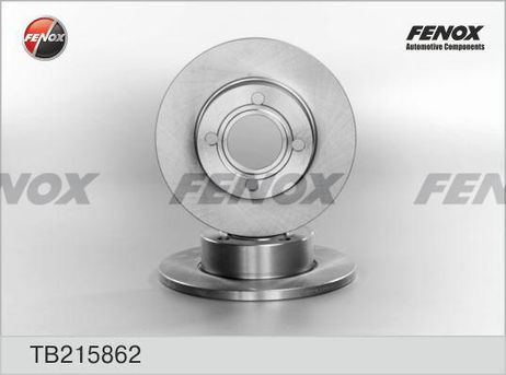фото Fenox TB215862 Диск тормозной | перед прав/лев | Fenox TB215862 Диск тормозной | перед прав/лев |
