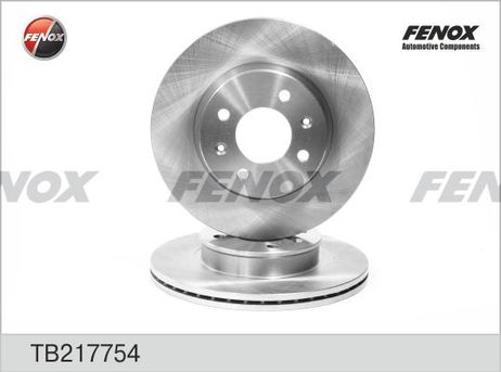 фото Fenox TB217754 Диск тормозной | перед прав/лев | Fenox TB217754 Диск тормозной | перед прав/лев |