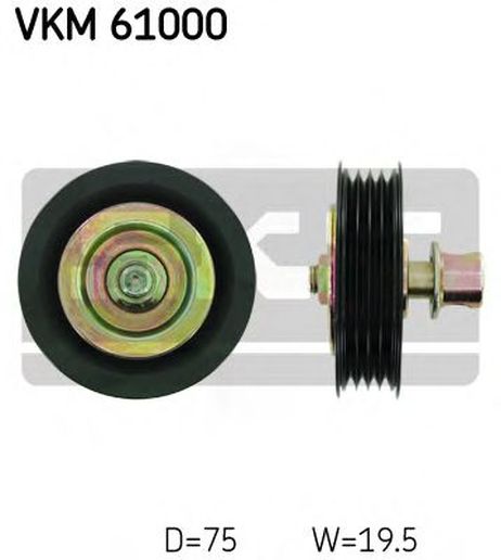 фото SKF VKM 61000 Ролик натяжной навесного оборудования SKF VKM 61000 Ролик натяжной навесного оборудования