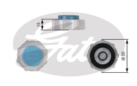 Gates RC221 Крышка расширительного бачка системы охлаждения