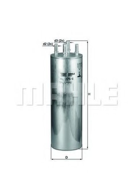 фото Knecht KL 229/4 Фильтр топливный Knecht KL 229/4 Фильтр топливный