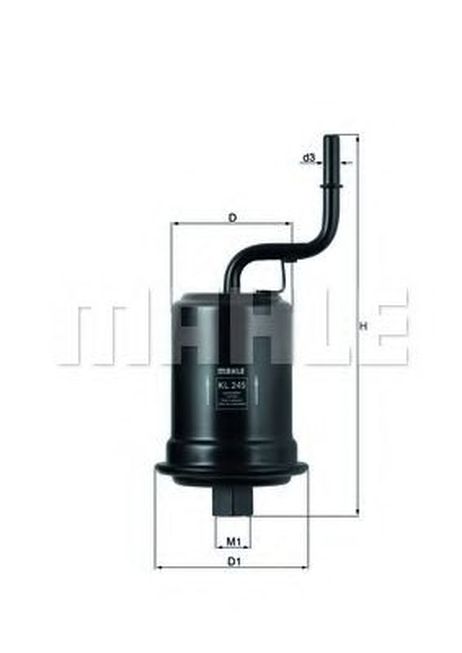 Knecht KL 245 Снят с производства Фильтр топливный
