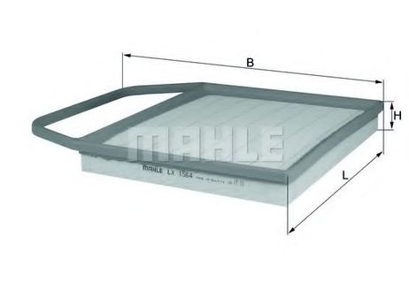 фото Knecht LX 1564 Фильтр воздушный Knecht LX 1564 Фильтр воздушный