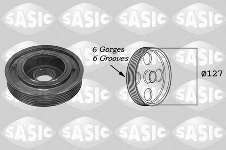 фото Sasic 5150K60 Шкив Sasic 5150K60 Шкив