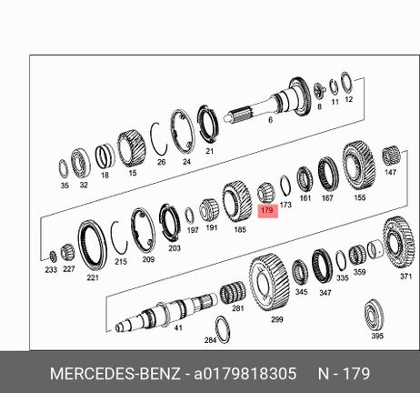 фото Mercedes A0179818305 Подушка коробки передач Mercedes A0179818305 Подушка коробки передач