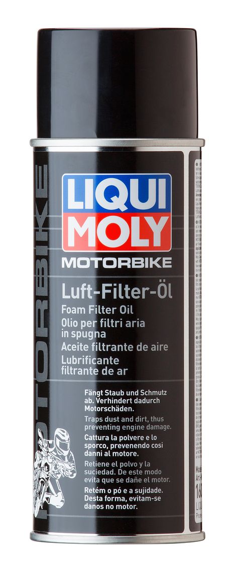 фото Liqui Moly 3950 Масло для пропитки воздушных фильтров (спрей) Motorbike Luft Filter Oil, 400мл Liqui Moly 3950 Масло для пропитки воздушных фильтров (спрей) Motorbike Luft Filter Oil, 400мл