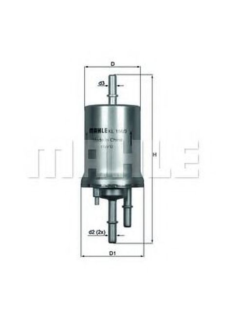 фото Knecht KL 156/3 Фильтр топливный Knecht KL 156/3 Фильтр топливный