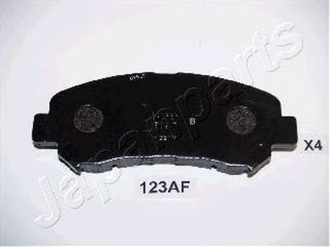 фото Japanparts PA-123AF Колодки тормозные дисковые, комплект | перед | Japanparts PA-123AF Колодки тормозные дисковые, комплект | перед |