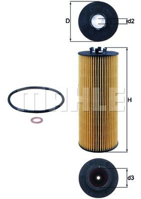 Knecht OX 164D Фильтр масляный