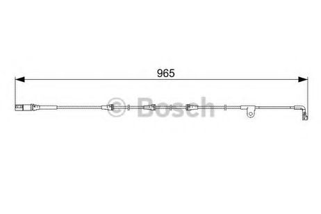 фото Bosch 1 987 473 027 Датчик износа тормозных колодок Bosch 1 987 473 027 Датчик износа тормозных колодок