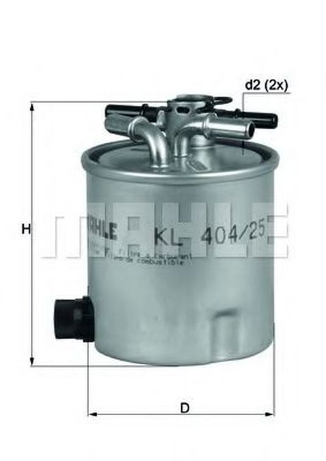 фото Knecht KL 404/25 Фильтр топливный Knecht KL 404/25 Фильтр топливный