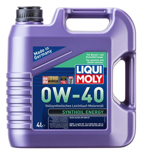 фото Liqui Moly 7536 Снят с производства 0w-40 Synthoil Energy, 4л (синт.мотор.масло) Liqui Moly 7536 Снят с производства 0w-40 Synthoil Energy, 4л (синт.мотор.масло)