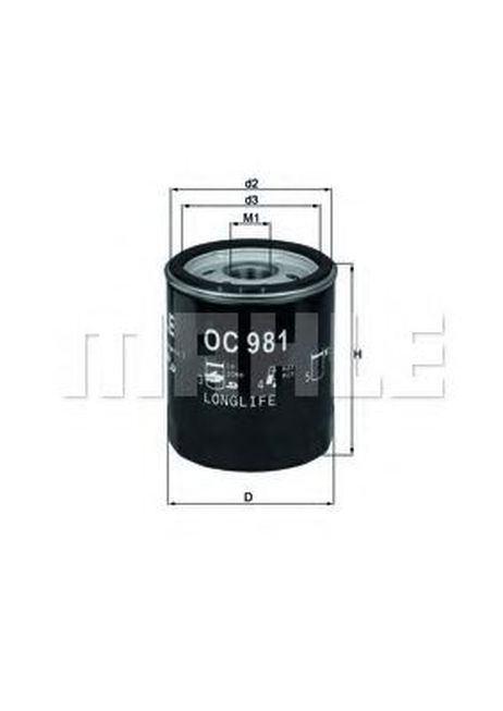 фото Knecht OC 981 Фильтр масляный Knecht OC 981 Фильтр масляный