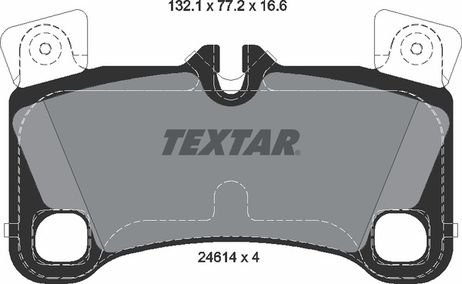 фото Textar 2461401 Колодки тормозные дисковые | зад | Textar 2461401 Колодки тормозные дисковые | зад |