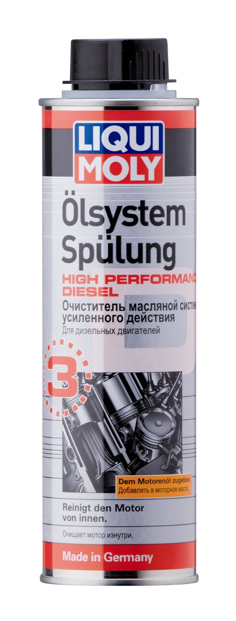 фото Liqui Moly 7593 Очиститель масляной системы усиленного действия д/диз.двигателей Oilsystem Spulung High Performance Diesel, 300мл Liqui Moly 7593 Очиститель масляной системы усиленного действия д/диз.двигателей Oilsystem Spulung High Performance Diesel, 300мл