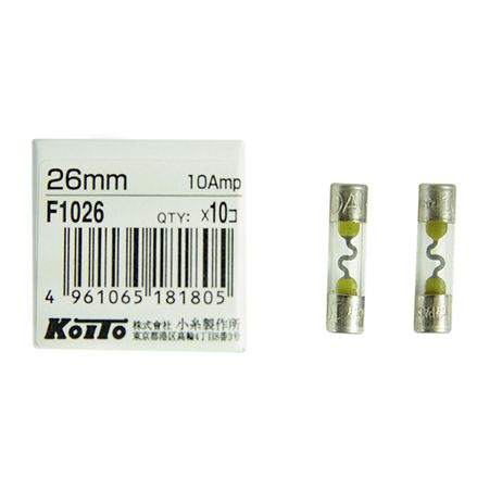 фото KOITO F1026 Предохранители (кратность 10 шт.) KOITO F1026 Предохранители (кратность 10 шт.)