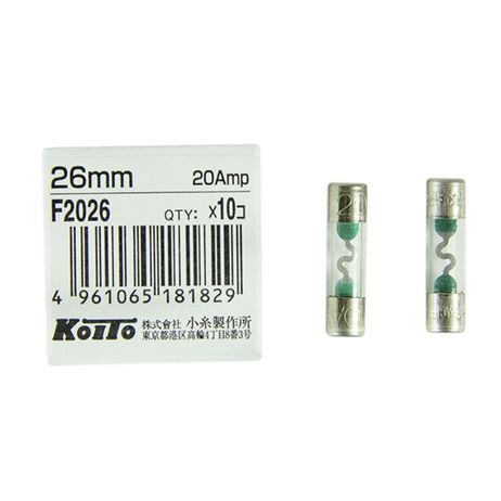 фото KOITO F2026 Предохранители (кратность 10 шт.) KOITO F2026 Предохранители (кратность 10 шт.)