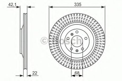 фото Bosch 0 986 479 591 Диск тормозной | зад | Bosch 0 986 479 591 Диск тормозной | зад |