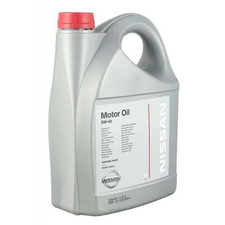 фото Nissan KE900-90042-R Масло моторное синтетическое Motor Oil 5w-40, 5л Nissan KE900-90042-R Масло моторное синтетическое Motor Oil 5w-40, 5л
