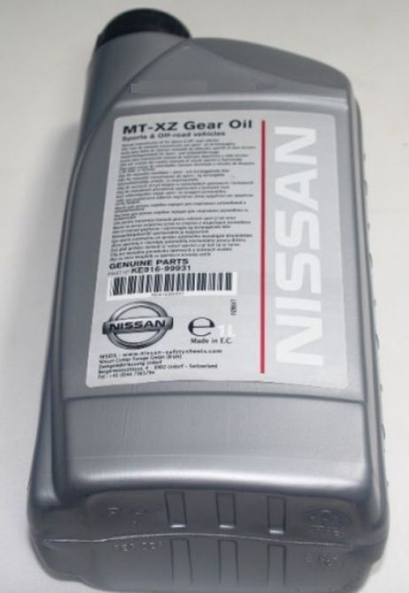 фото Nissan KE916-99931 Масло трансмиссионное mt-xz Gear Oil 75w-85, 1л ( ke91699931r ) Nissan KE916-99931 Масло трансмиссионное mt-xz Gear Oil 75w-85, 1л ( ke91699931r )