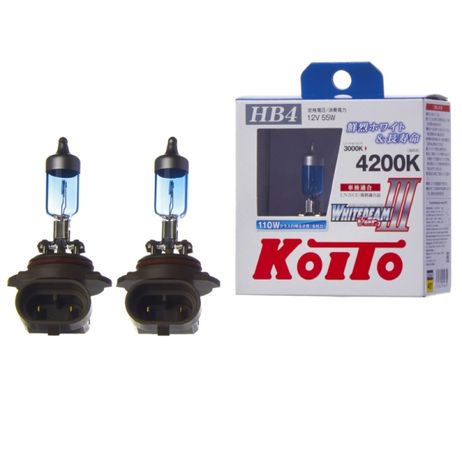 фото KOITO P0757W Лампа высокотемпературная Whitebeam 9006 (hb4) 12V 55W (110w) 4200k (комплект 2 шт.) KOITO P0757W Лампа высокотемпературная Whitebeam 9006 (hb4) 12V 55W (110w) 4200k (комплект 2 шт.)