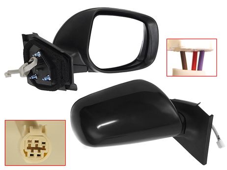 фото SAT ST-TYA2-940-1 Зеркало toyota vitz/yaris 05-10 RH 3 контакта SAT ST-TYA2-940-1 Зеркало toyota vitz/yaris 05-10 RH 3 контакта