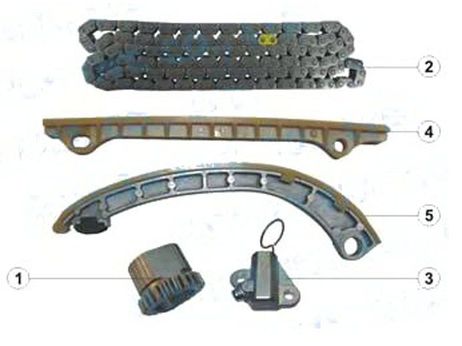 фото SAT TK-SZ230-C Комплект цепи привода распределительного вала SAT TK-SZ230-C Комплект цепи привода распределительного вала