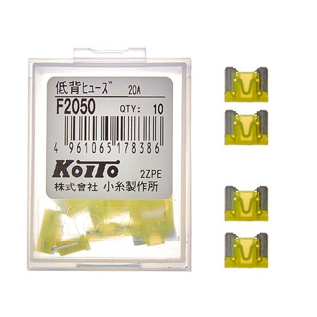 фото KOITO F2050 Предохранители (кратность 10 шт.) KOITO F2050 Предохранители (кратность 10 шт.)