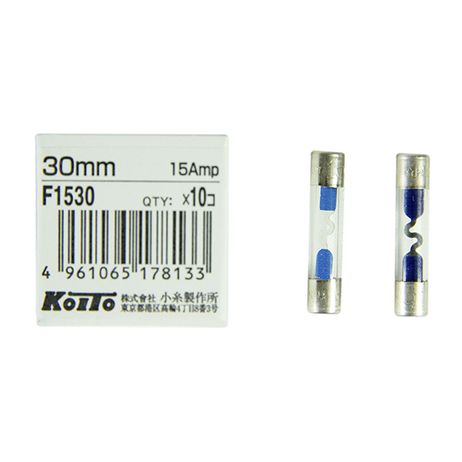фото KOITO F1530 Предохранители (кратность 10 шт.) KOITO F1530 Предохранители (кратность 10 шт.)