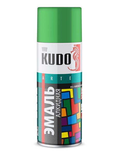 фото KUDO KU1006 KU 1006 Эмаль универсальная светло-зеленая 520 мл. ( 12 шт/кор) KUDO KU1006 KU 1006 Эмаль универсальная светло-зеленая 520 мл. ( 12 шт/кор)