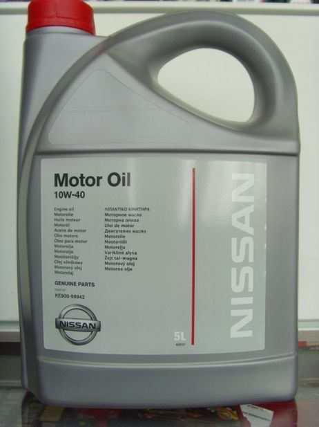 фото Nissan KE900-99942-R Масло моторное полусинтетическое Motor Oil 10w-40, 5л ( ke90099942 ) Nissan KE900-99942-R Масло моторное полусинтетическое Motor Oil 10w-40, 5л ( ke90099942 )