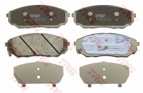 фото TRW GDB3452 Колодки тормозные дисковые | перед | TRW GDB3452 Колодки тормозные дисковые | перед |