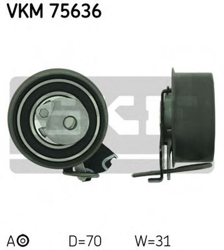 фото SKF VKM 75636 Ролик натяжителя SKF VKM 75636 Ролик натяжителя