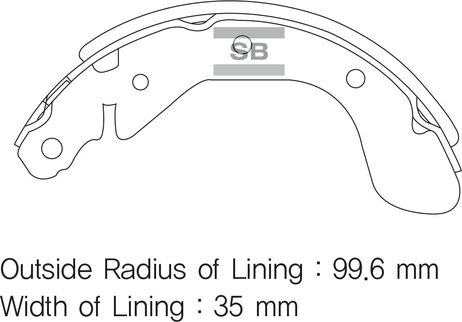 Sangsin SA129 Колодки тормозные зад chevrolet cobalt 11-/ravon r3/r4 17-/aveo 03-08