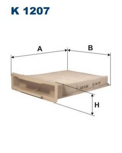 фото FILTRON K1207 Фильтр салона FILTRON K1207 Фильтр салона