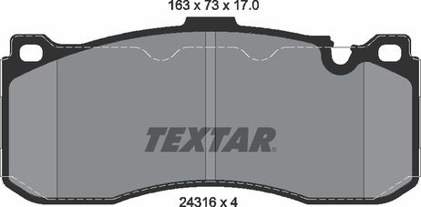 фото Textar 2431601 Колодки тормозные дисковые с противошумной пластиной Q+ | перед | Textar 2431601 Колодки тормозные дисковые с противошумной пластиной Q+ | перед |