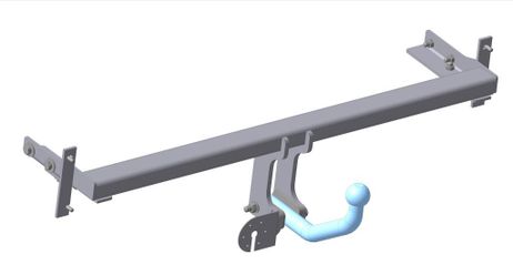 фото VFM-Bosal 6732-A Фаркоп с шаром типа a Kia Cerato HB,sedan 04-08 VFM-Bosal 6732-A Фаркоп с шаром типа a Kia Cerato HB,sedan 04-08