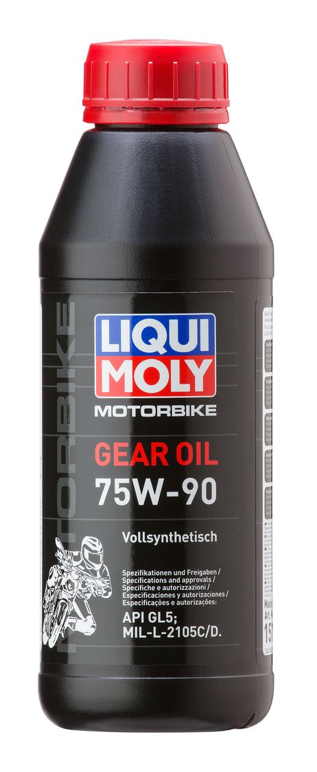 фото Liqui Moly 7589 75w-90 gl-5 Motorbike Gear Oil, 0,5л (синт.трансм.масло) Liqui Moly 7589 75w-90 gl-5 Motorbike Gear Oil, 0,5л (синт.трансм.масло)